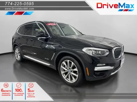 Black 2018 BMW X3 xDrive30i Sport Utility 4D for sale in West Bridgewater, MA