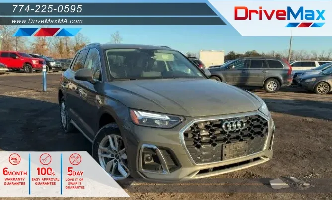 Gray 2023 Audi Q5 45 TFSI S line Premium Sport Utility 4D for sale in West Bridgewater, MA