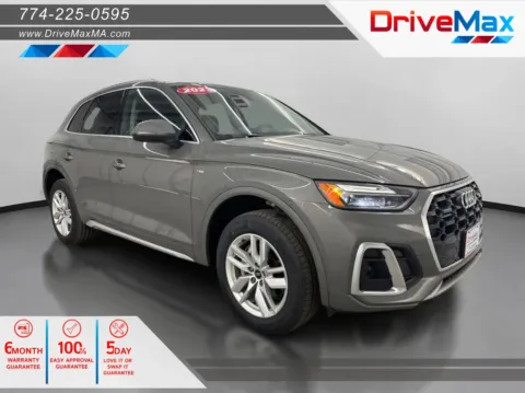 Gray 2023 Audi Q5 45 TFSI S line Premium Sport Utility 4D for sale in West Bridgewater, MA