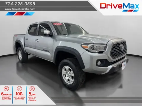 Silver 2020 Toyota Tacoma Double Cab TRD Off-Road Pickup 4D 5 ft for sale in West Bridgewater, MA
