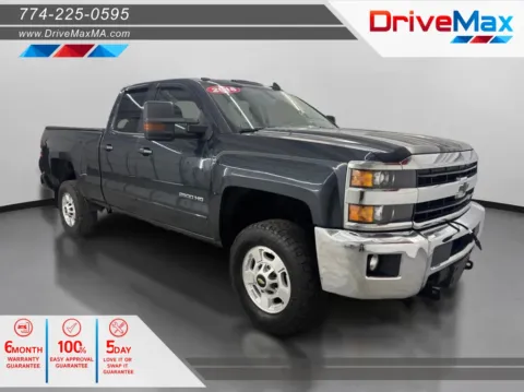 Blue 2018 Chevrolet Silverado 2500 HD Double Cab LT Pickup 4D 6 1/2 ft for sale in West Bridgewater, MA