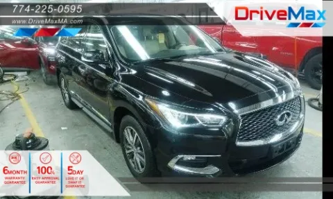 Black 2020 INFINITI QX60 LUXE Sport Utility 4D for sale in West Bridgewater, MA