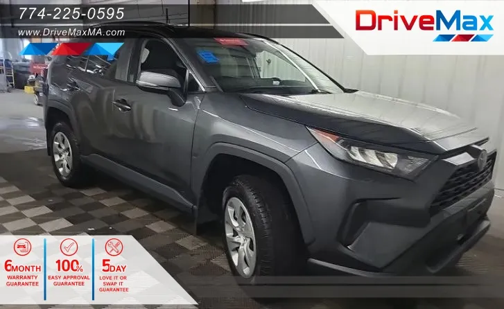 Gray 2021 Toyota RAV4 LE Sport Utility 4D for sale in West Bridgewater, MA