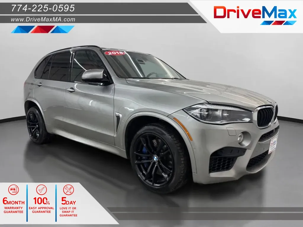 Silver 2018 BMW X5 M Sport Utility 4D for sale in West Bridgewater, MA