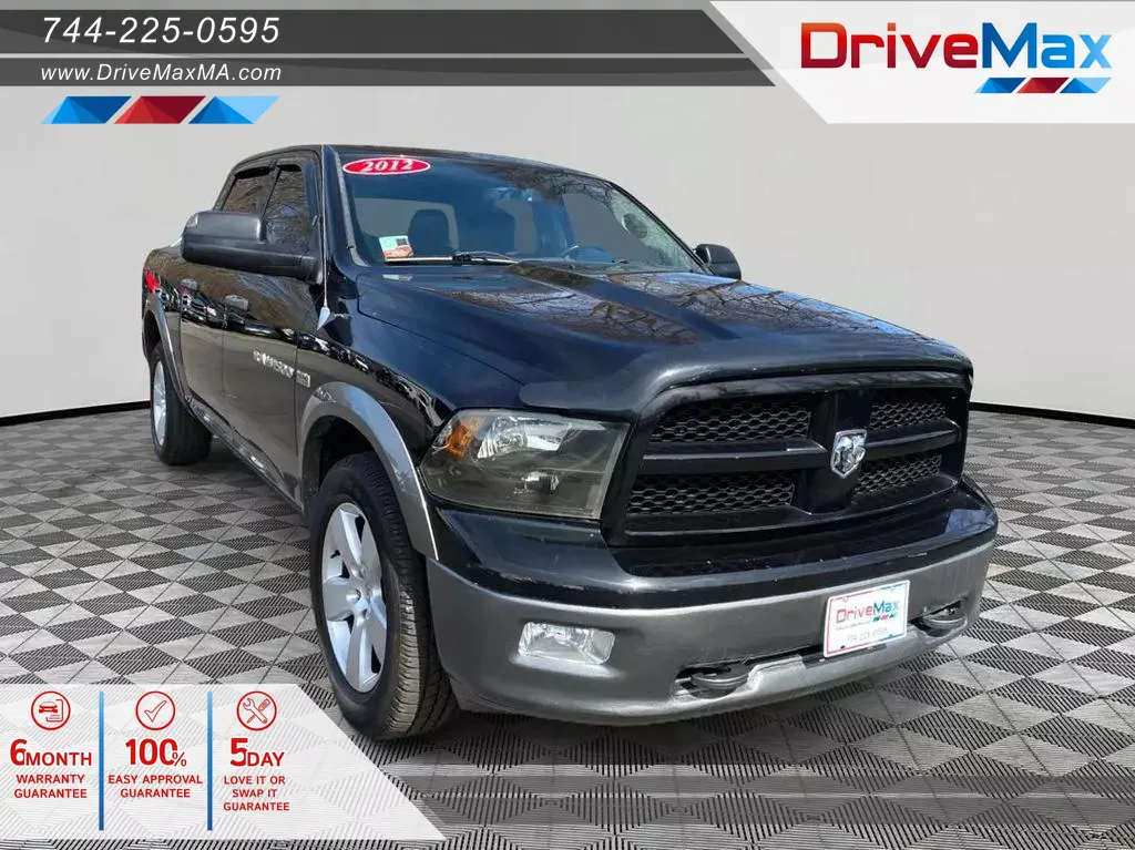 2012 Ram 1500 Crew Cab SLT Pickup 4D 5 1/2 ft for sale in West Bridgewater, MA
