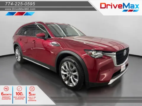 Red 2024 MAZDA CX-90 3.3 Turbo Premium Sport Utility 4D for sale in West Bridgewater, MA