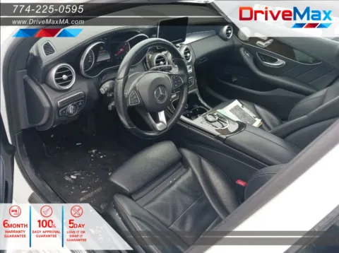 Yellow 2017 Mercedes-Benz C-Class C 300 4MATIC Sedan 4D for sale in West Bridgewater, MA