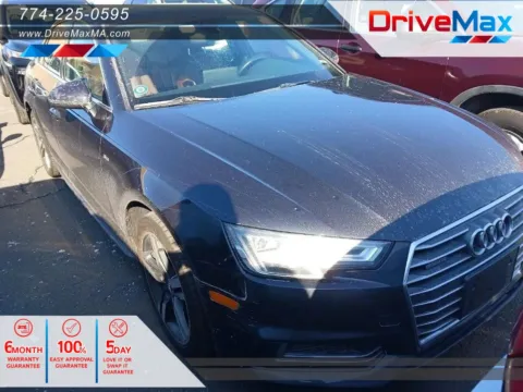 Blue 2018 Audi A4 Premium Plus Sedan 4D for sale in West Bridgewater, MA