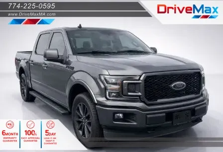 Gray 2020 Ford F-150 SuperCrew Cab Lariat Pickup 4D 5 1/2 ft for sale in West Bridgewater, MA