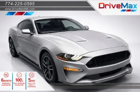 Gray 2020 Ford Mustang EcoBoost Premium Coupe 2D for sale in West Bridgewater, MA