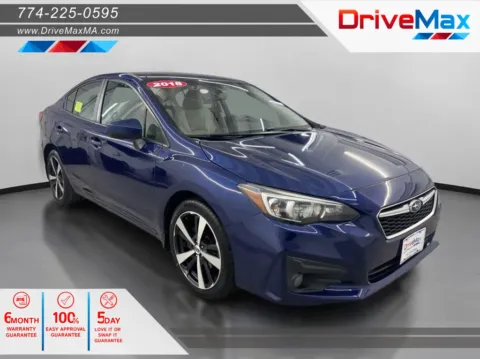 Blue 2018 Subaru Impreza 2.0i Premium Sedan 4D for sale in West Bridgewater, MA
