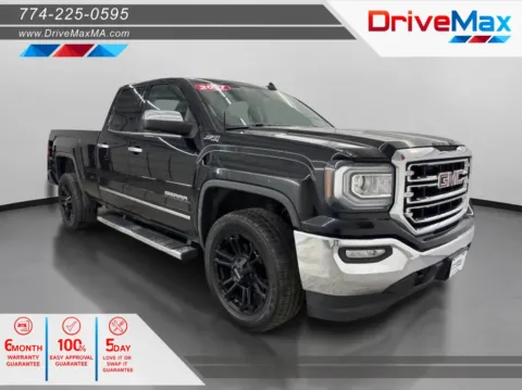 Black 2017 GMC Sierra 1500 Double Cab SLT Pickup 4D 6 1/2 ft for sale in West Bridgewater, MA