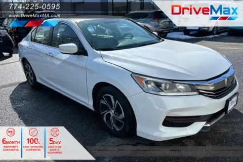 White 2016 Honda Accord LX Sedan 4D for sale in West Bridgewater, MA