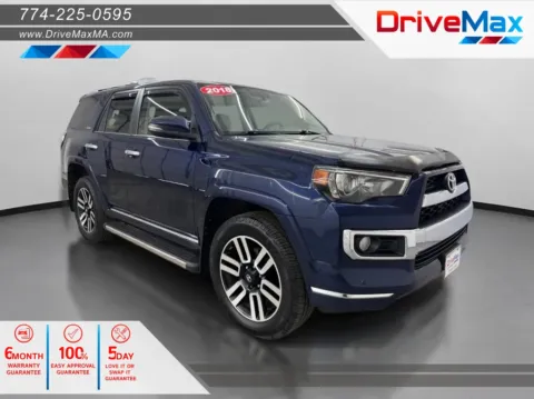 Blue 2018 Toyota 4Runner Limited Sport Utility 4D for sale in West Bridgewater, MA