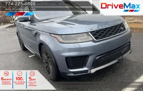 Blue 2018 Land Rover Range Rover Sport HSE Sport Utility 4D for sale in West Bridgewater, MA