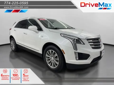 White 2017 Cadillac XT5 Luxury Sport Utility 4D for sale in West Bridgewater, MA