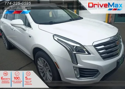 White 2017 Cadillac XT5 Luxury Sport Utility 4D for sale in West Bridgewater, MA