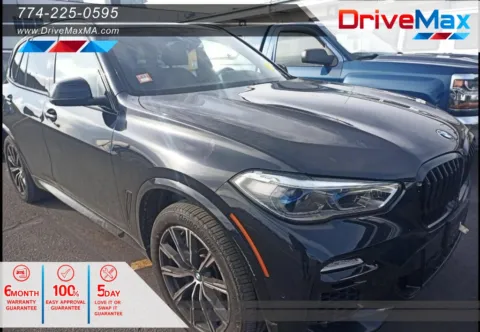 Blue 2020 BMW X5 M50i Sport Utility 4D for sale in West Bridgewater, MA