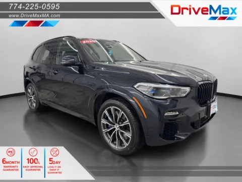 Blue 2020 BMW X5 M50i Sport Utility 4D for sale in West Bridgewater, MA