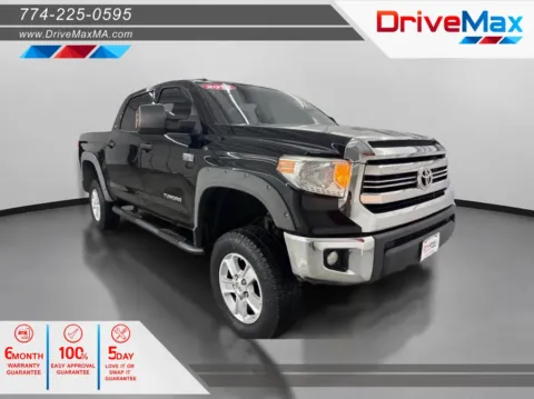 Black 2017 Toyota Tundra CrewMax SR5 Pickup 4D 5 1/2 ft for sale in West Bridgewater, MA