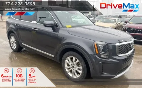 Gray 2020 Kia Telluride LX Sport Utility 4D for sale in West Bridgewater, MA