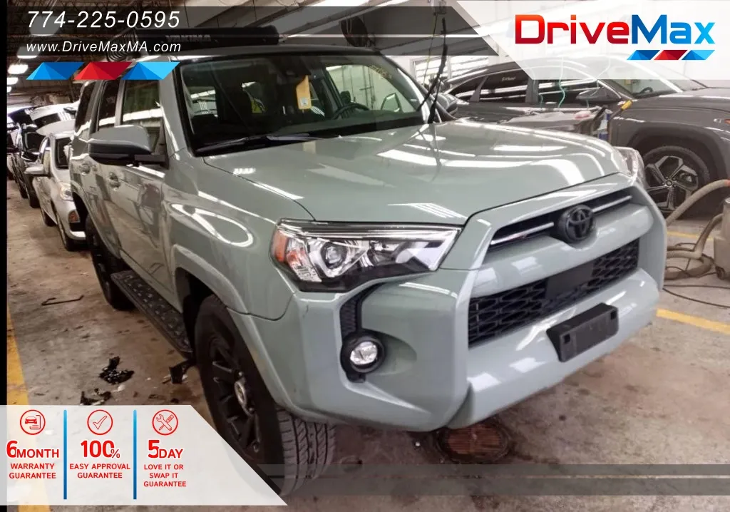 Green 2022 Toyota 4Runner Trail Special Edition Sport Utility 4D for sale in West Bridgewater, MA