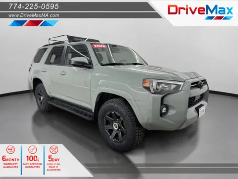 Green 2022 Toyota 4Runner Trail Special Edition Sport Utility 4D for sale in West Bridgewater, MA