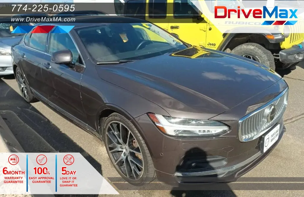 Gray 2021 Volvo S90 T6 Inscription Sedan 4D for sale in West Bridgewater, MA