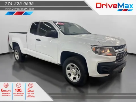 White 2022 Chevrolet Colorado Extended Cab Work Truck Pickup 4D 6 ft for sale in West Bridgewater, MA