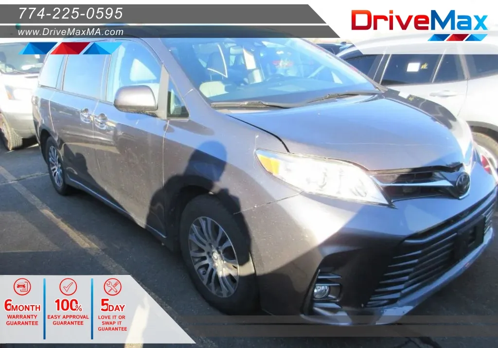 Gray 2020 Toyota Sienna XLE Minivan 4D for sale in West Bridgewater, MA