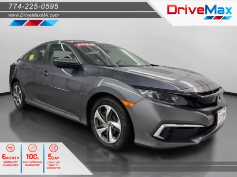 Gray 2020 Honda Civic LX Sedan 4D for sale in West Bridgewater, MA
