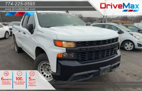 White 2020 Chevrolet Silverado 1500 Double Cab Work Truck Pickup 4D 6 1/2 ft for sale in West Bridgewater, MA