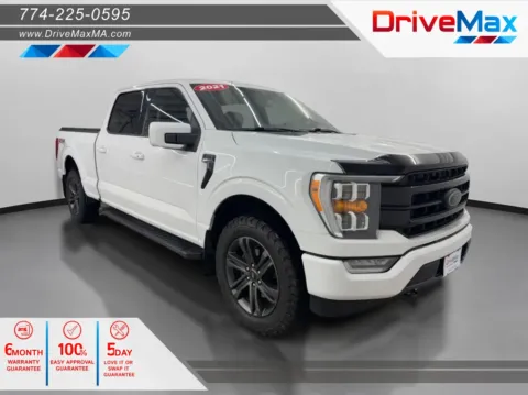 White 2021 Ford F-150 SuperCrew Cab Platinum Pickup 4D 5 1/2 ft for sale in West Bridgewater, MA