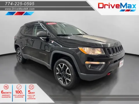 Black 2020 Jeep Compass Trailhawk Sport Utility 4D for sale in West Bridgewater, MA
