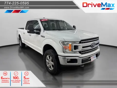 White 2018 Ford F-150 SuperCrew Cab XLT Pickup 4D 6 1/2 ft for sale in West Bridgewater, MA