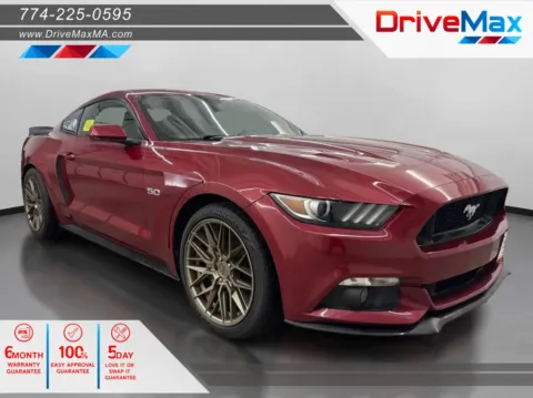 Red 2015 Ford Mustang GT Coupe 2D for sale in West Bridgewater, MA