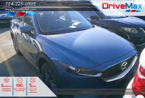 Blue 2019 MAZDA CX-5 Sport SUV 4D for sale in West Bridgewater, MA