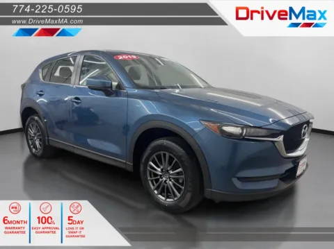 Blue 2019 MAZDA CX-5 Sport SUV 4D for sale in West Bridgewater, MA