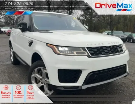 White 2018 Land Rover Range Rover Sport HSE Sport Utility 4D for sale in West Bridgewater, MA