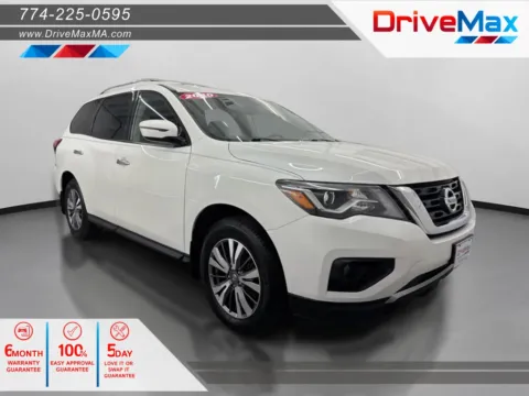 White 2020 Nissan Pathfinder SV Sport Utility 4D for sale in West Bridgewater, MA