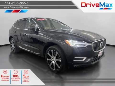Black 2019 Volvo XC60 T6 Inscription Sport Utility 4D for sale in West Bridgewater, MA