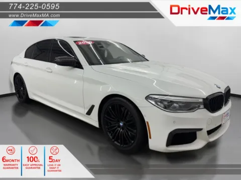 White 2020 BMW 5 Series M550i xDrive Sedan 4D for sale in West Bridgewater, MA