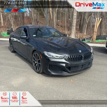 Black 2021 BMW 8 Series M850i xDrive Gran Coupe Sedan 4D for sale in West Bridgewater, MA