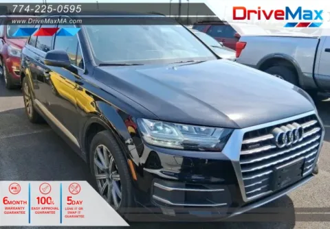 Black 2019 Audi Q7 45 TFSI SE Premium Plus Sport Utility 4D for sale in West Bridgewater, MA