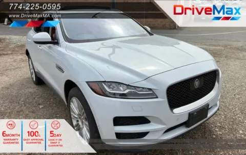 White 2019 Jaguar F-PACE 30t Portfolio Sport Utility 4D for sale in West Bridgewater, MA