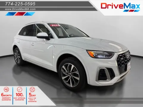 White 2023 Audi Q5 45 TFSI S line Premium Plus Sport Utility 4D for sale in West Bridgewater, MA