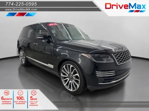Black 2019 Land Rover Range Rover Autobiography Sport Utility 4D for sale in West Bridgewater, MA