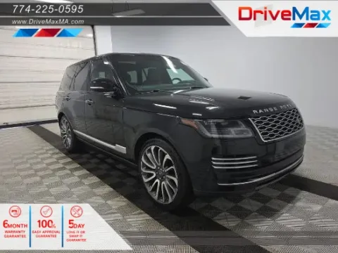 Black 2019 Land Rover Range Rover Autobiography Sport Utility 4D for sale in West Bridgewater, MA