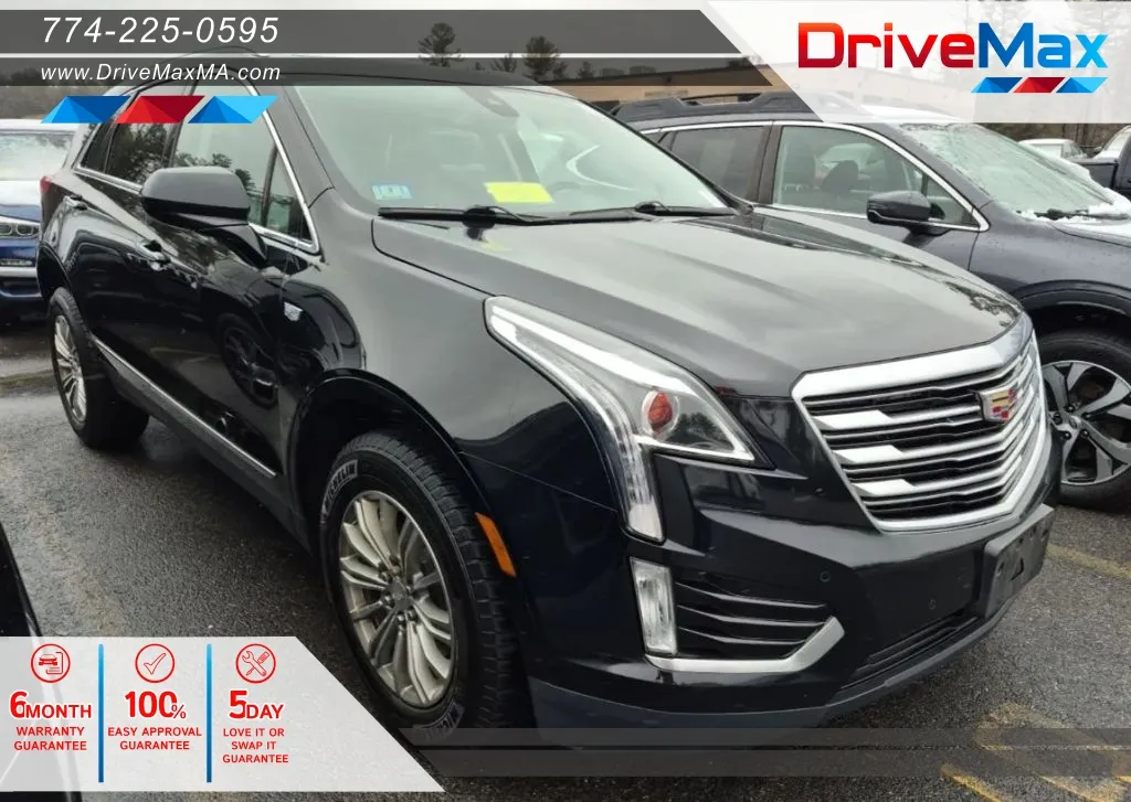 Black 2018 Cadillac XT5 Luxury Sport Utility 4D for sale in West Bridgewater, MA