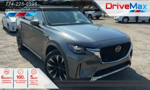 Gray 2024 MAZDA CX-90 PHEV Premium Sport Utility 4D for sale in West Bridgewater, MA